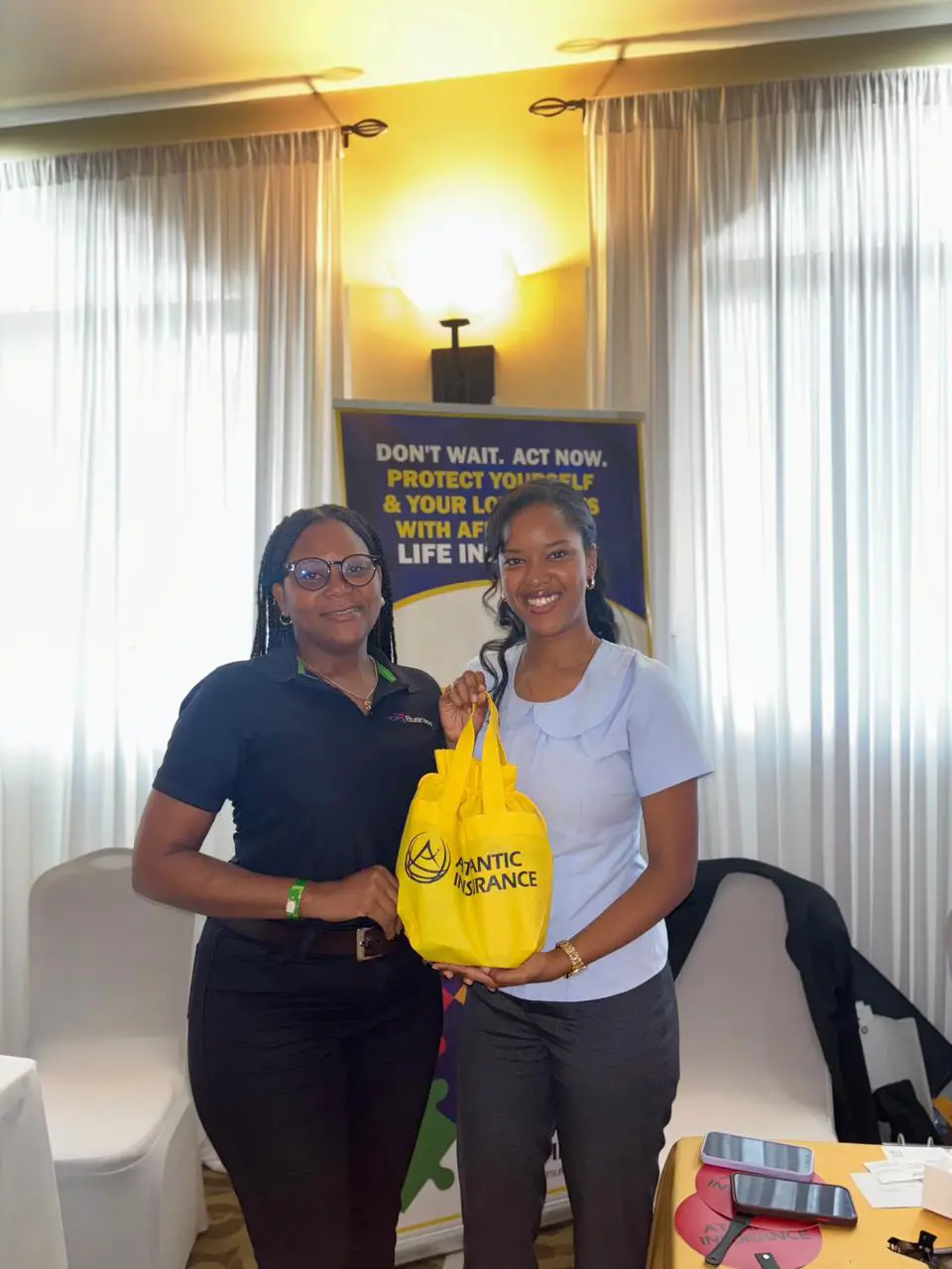 Atlantic Insurance Joins Belize Hotel Association AGM with Raffle